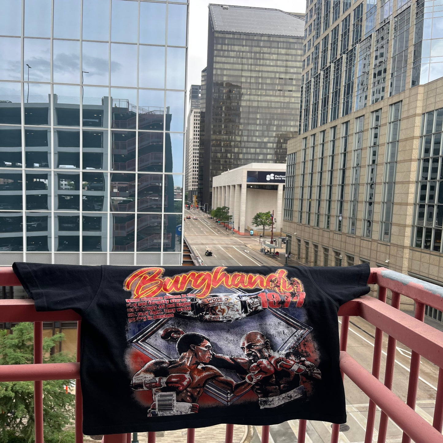 "RED, WHITE, AND BRUISED" TEES