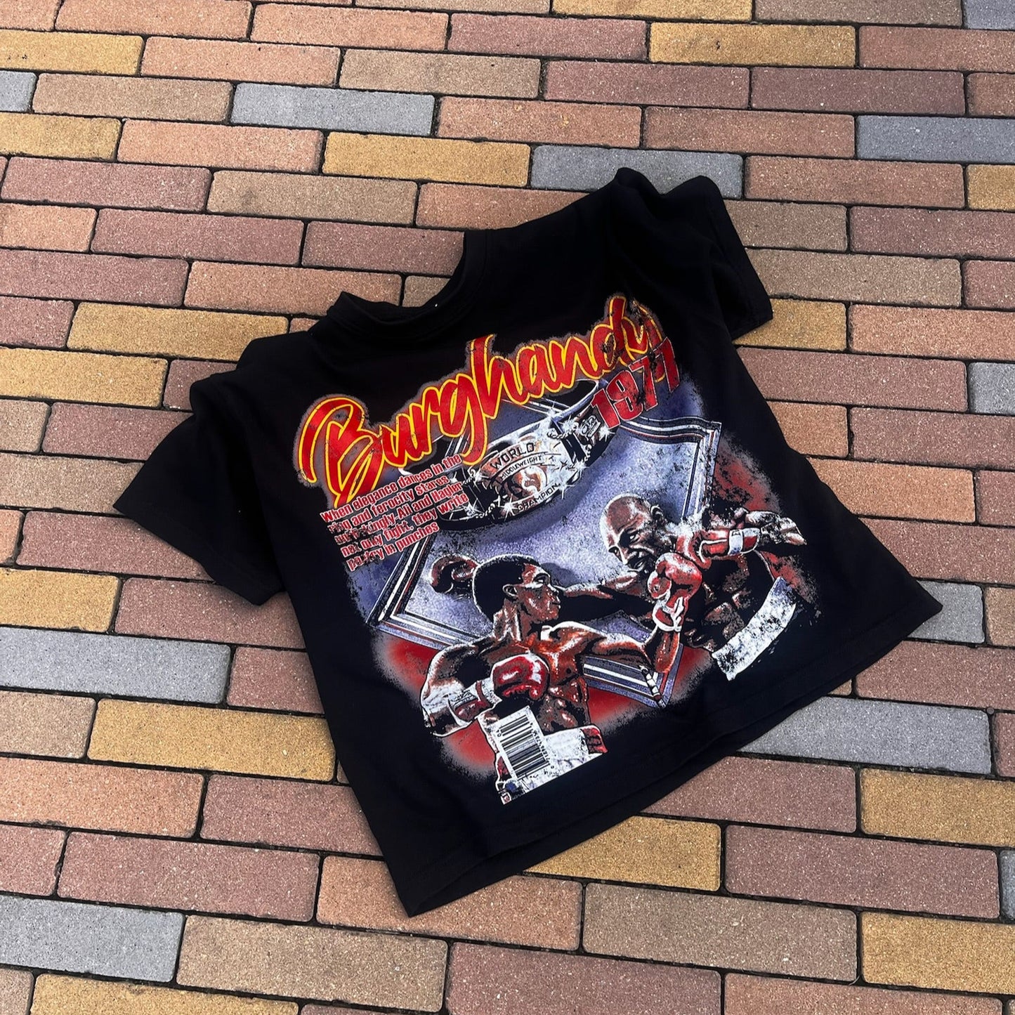 "RED, WHITE, AND BRUISED" TEES